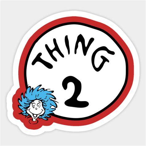 Printable Thing 2 Logo